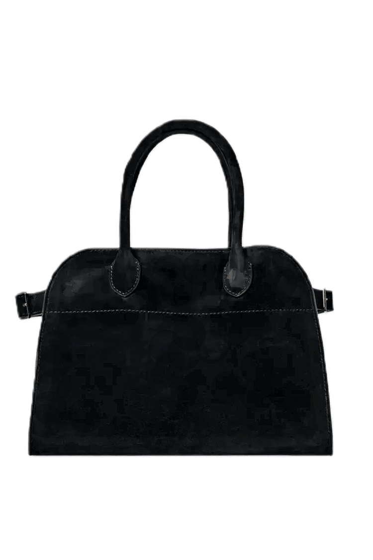The Row Soft Margaux 10 Bag in Suede