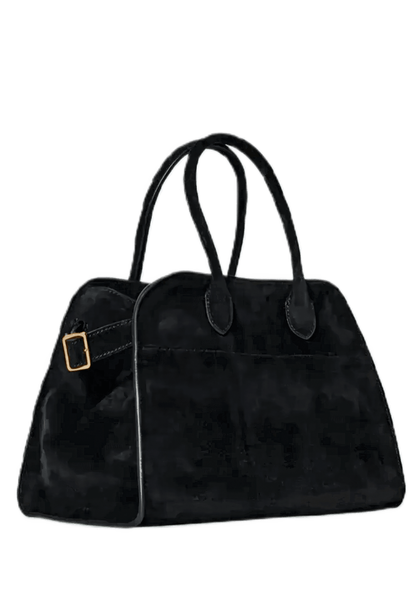 The Row Soft Margaux 10 Bag in Suede