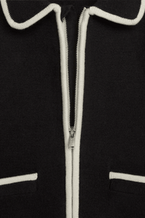 Arket Women's Knitted Zip Cardigan