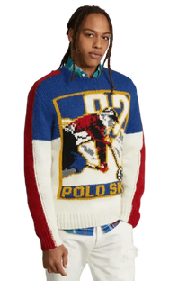 Ralph Lauren Men's Polo Ski Wool-Blend Sweater